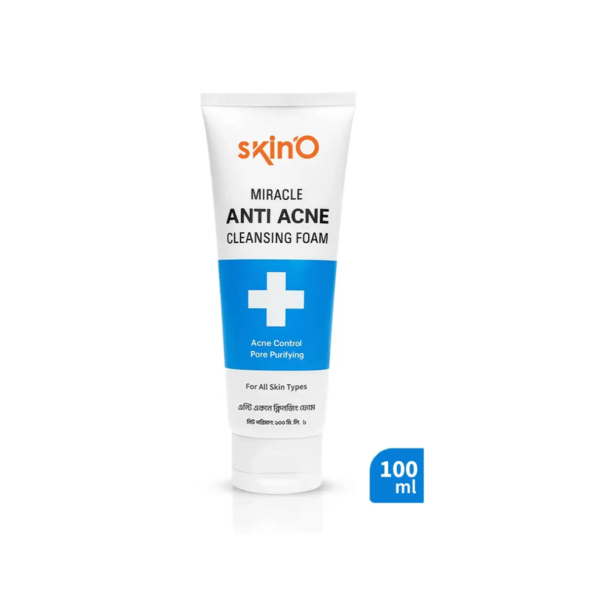 SkinO Miracle Anti Acne Cleansing Foam (100 ml)
