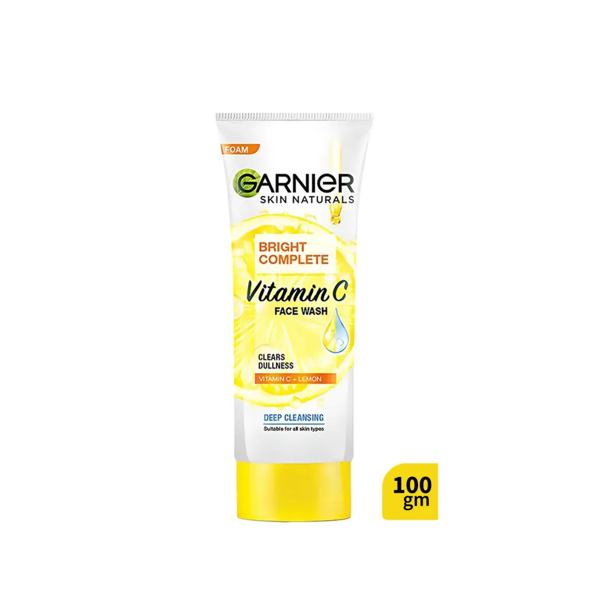 Garnier Skin Naturals Bright Complete Vitamin C Face Wash (100 gm)