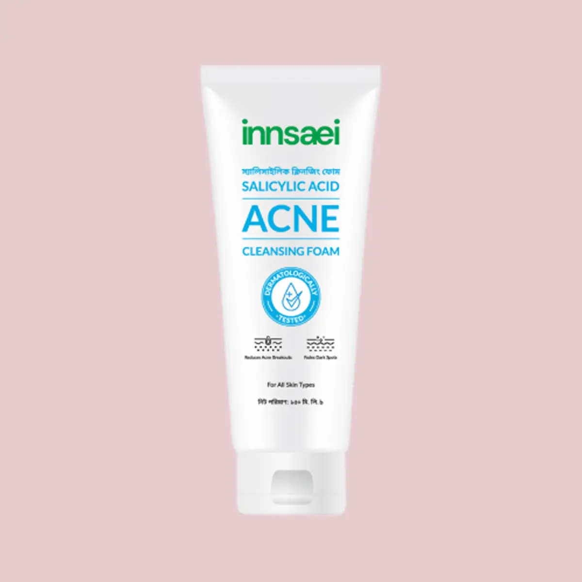 Innsaei Salicylic Acid Acne Cleansing Foam (150 ml)