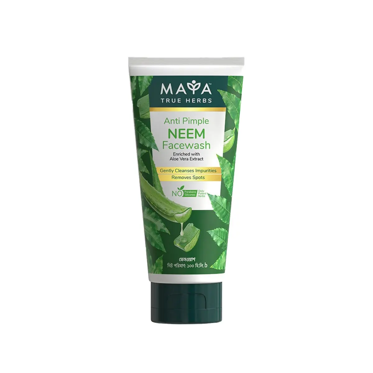 Maya True Herbs Anti Pimple Neem Facewash (100 ml)
