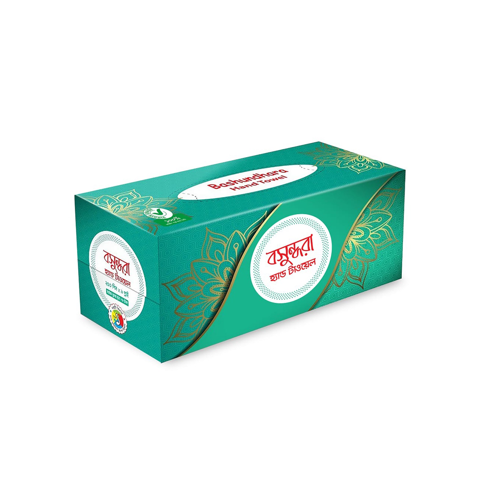 Bashundhara Hand Towel Box (250 Pcs, 1 Ply)