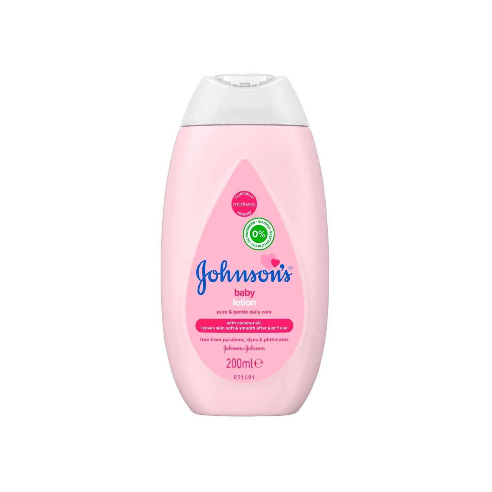 Johnson's Baby Lotion - Pure & Gentle Daily Care (200 ml)