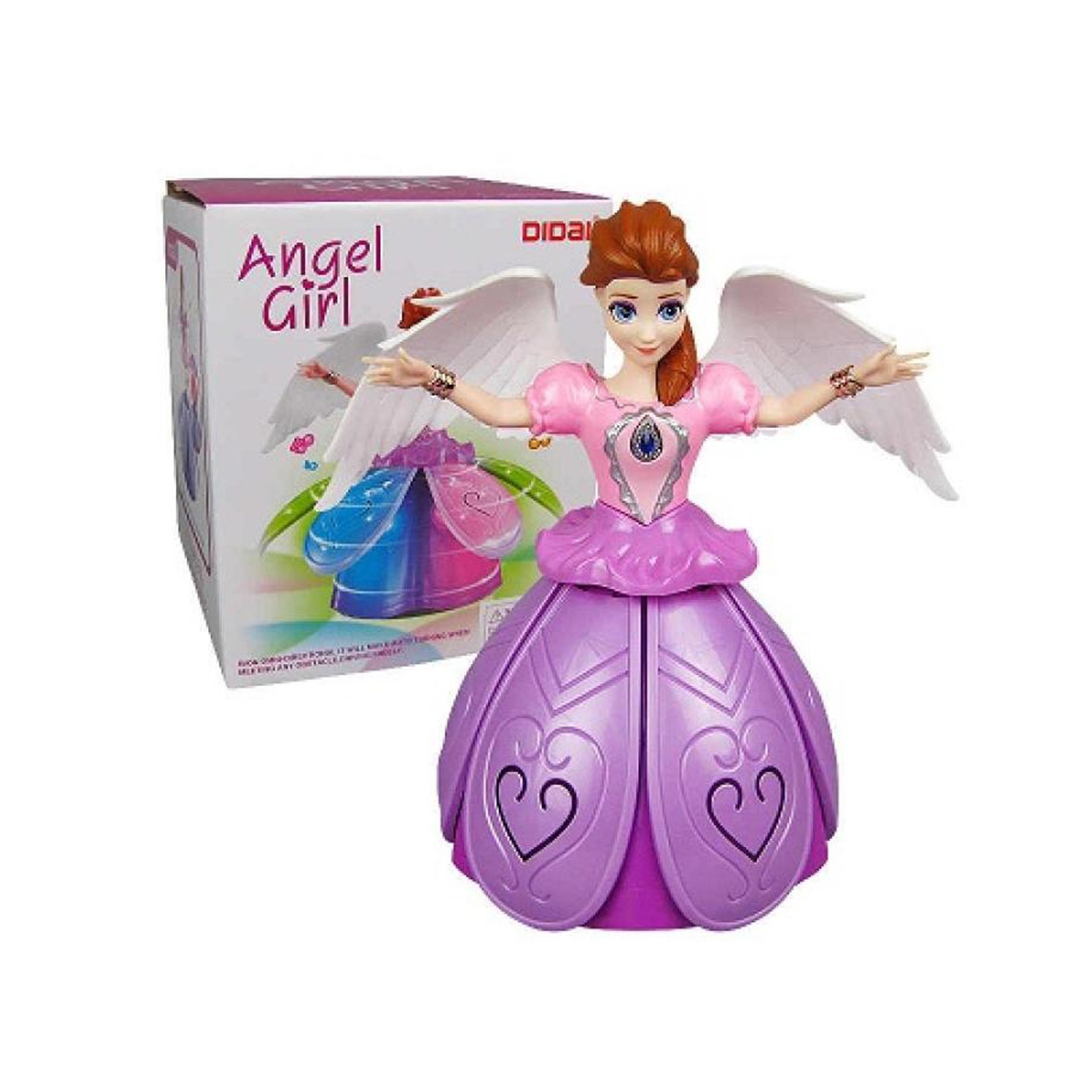 Angel Girl Bump and Go Toy for Kids