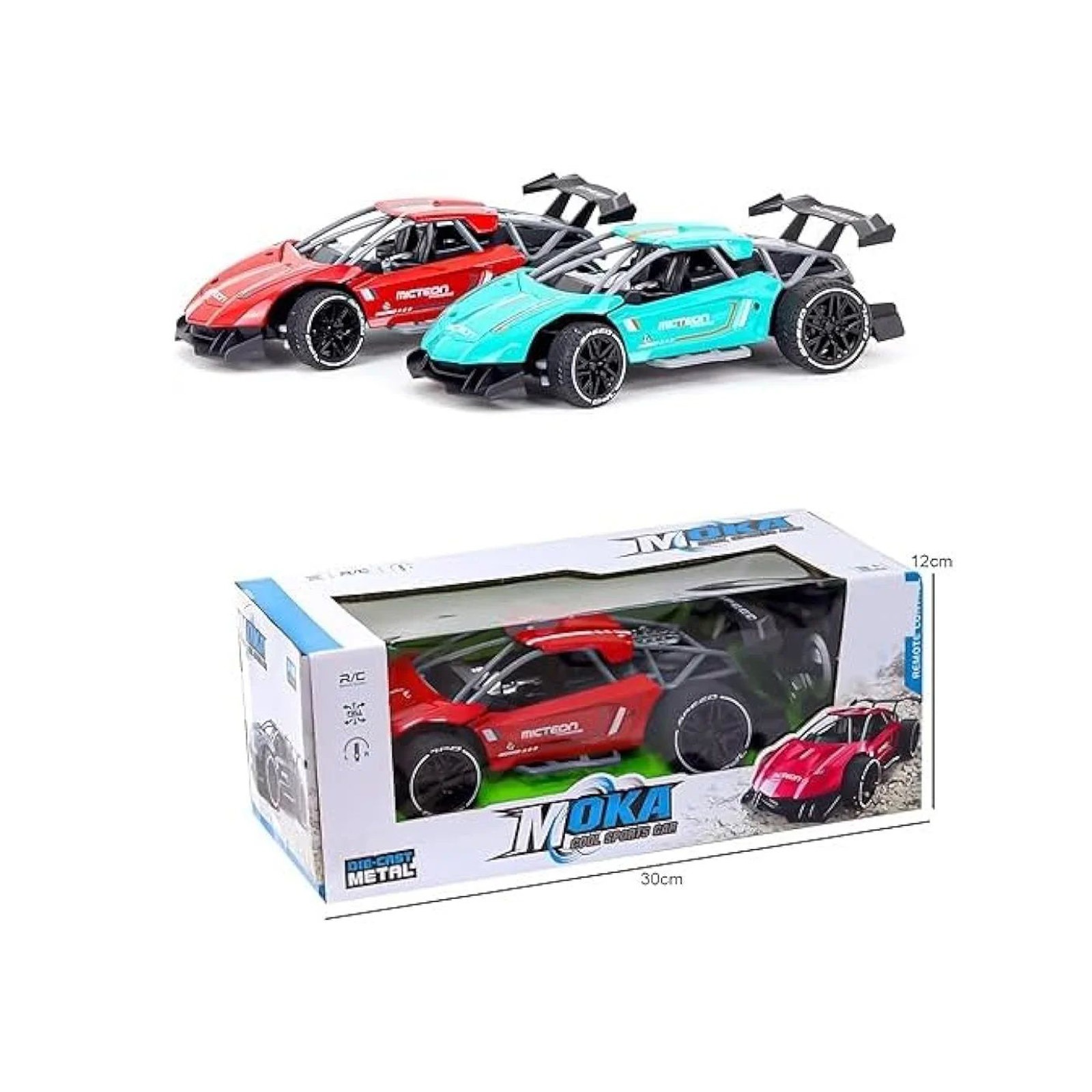 MOKA Die-Cast Metal Remote Control Sports Car