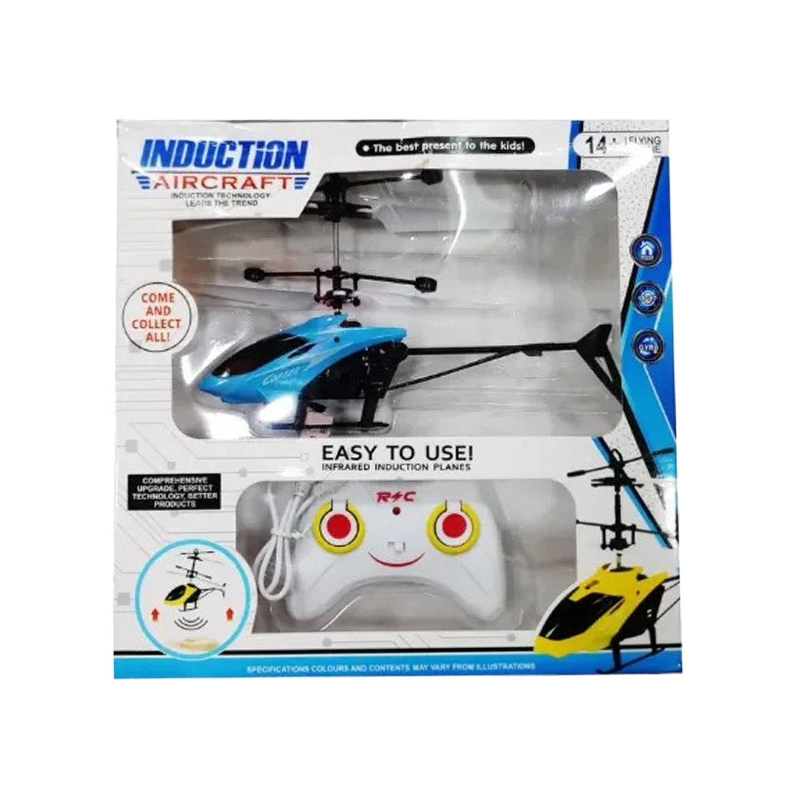 Rechargeable Infrared Induction Helicopter Toy with Remote Control