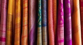 Here is a quick-reference guide to the traditional Indian silk sarees shown in the image, broken down into both long profiles and short, scannable summaries