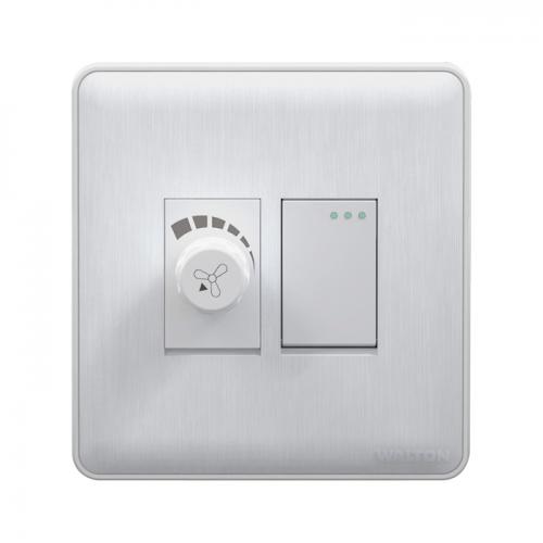 WGFRW (WHITE) Fan Speed Regulator With Switch