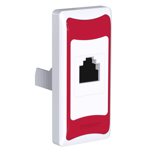 Telephone Socket- P1TS3 Maroon