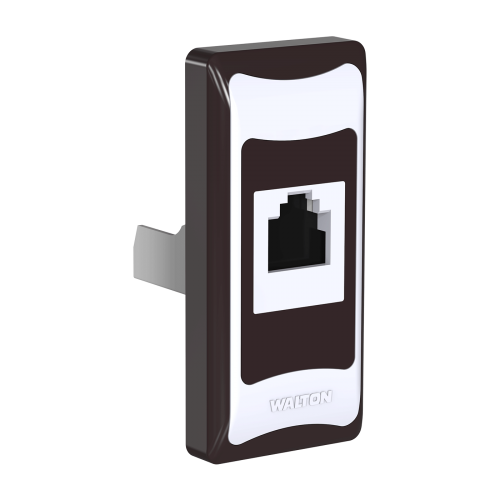 Telephone Socket- P1TS3 Stylish Chocolate
