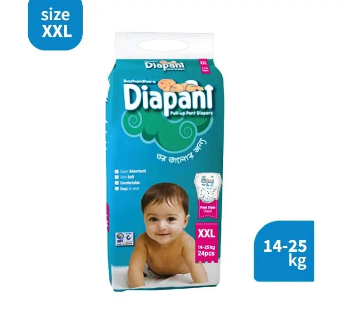 Bashundhara Diapant Size XXL (14-25 kg)- 24 pcs