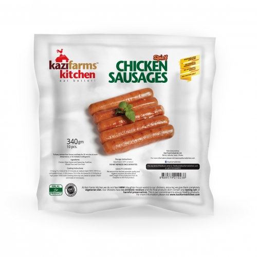 Spicy Chicken Sausage (340 gm)