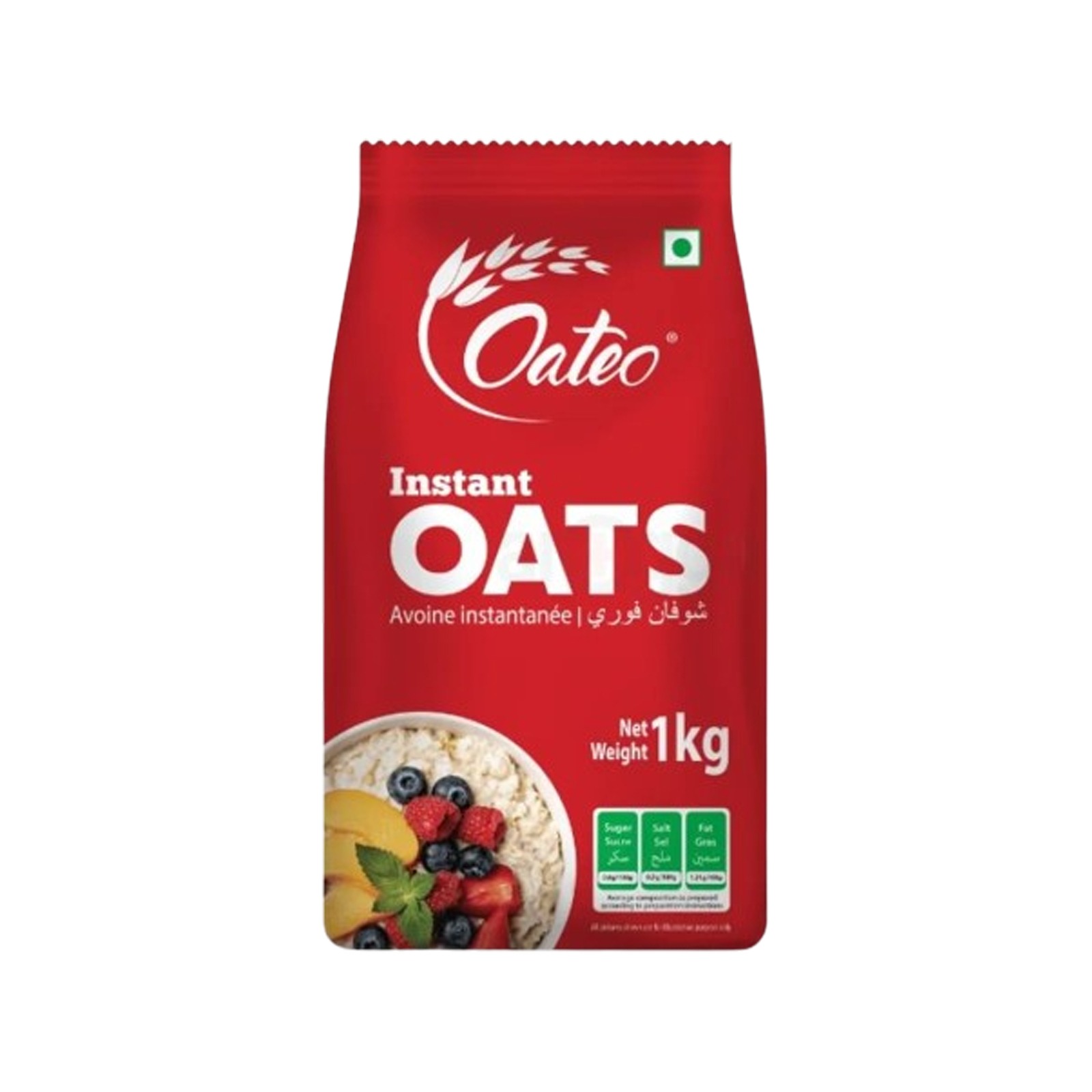 Oateo Instant Oats 1kg