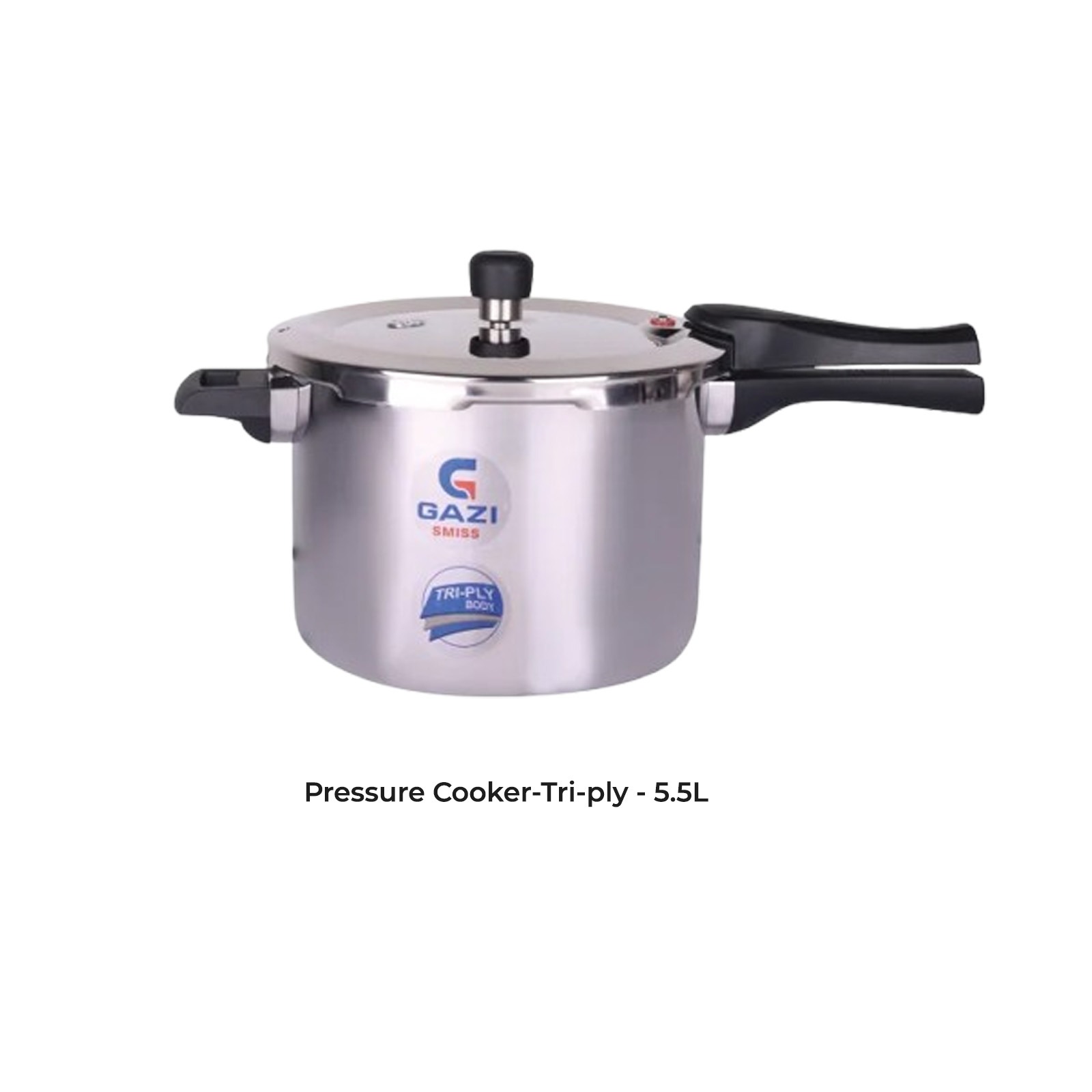 Gazi Smiss Tri-ply 5.5L Pressure Cooker
