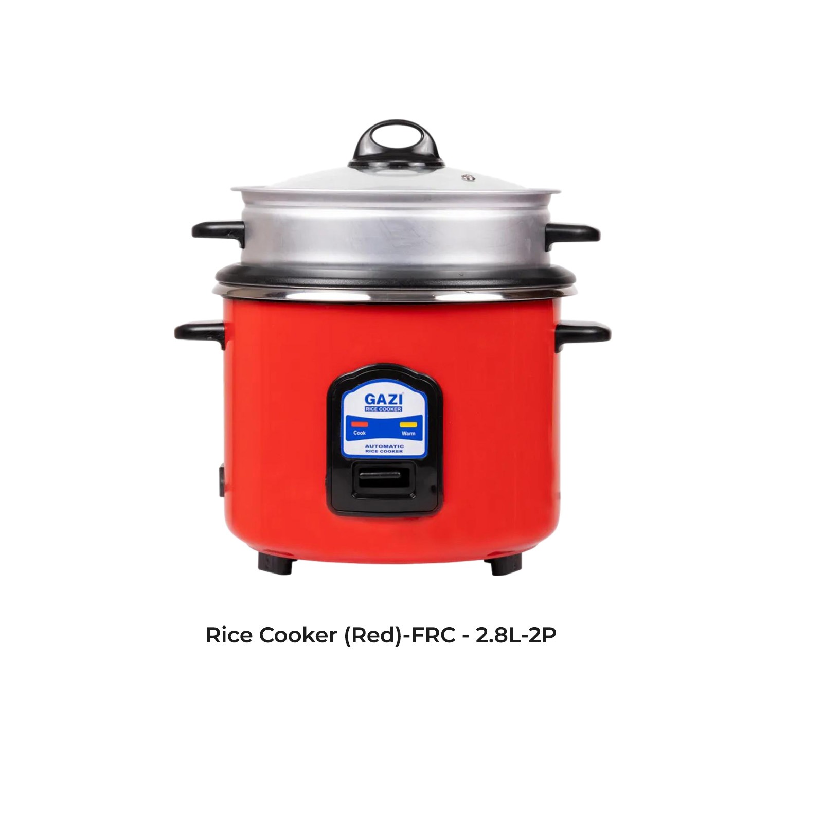 Gazi Rice Cooker (Red)-FRC-2.8L-2P