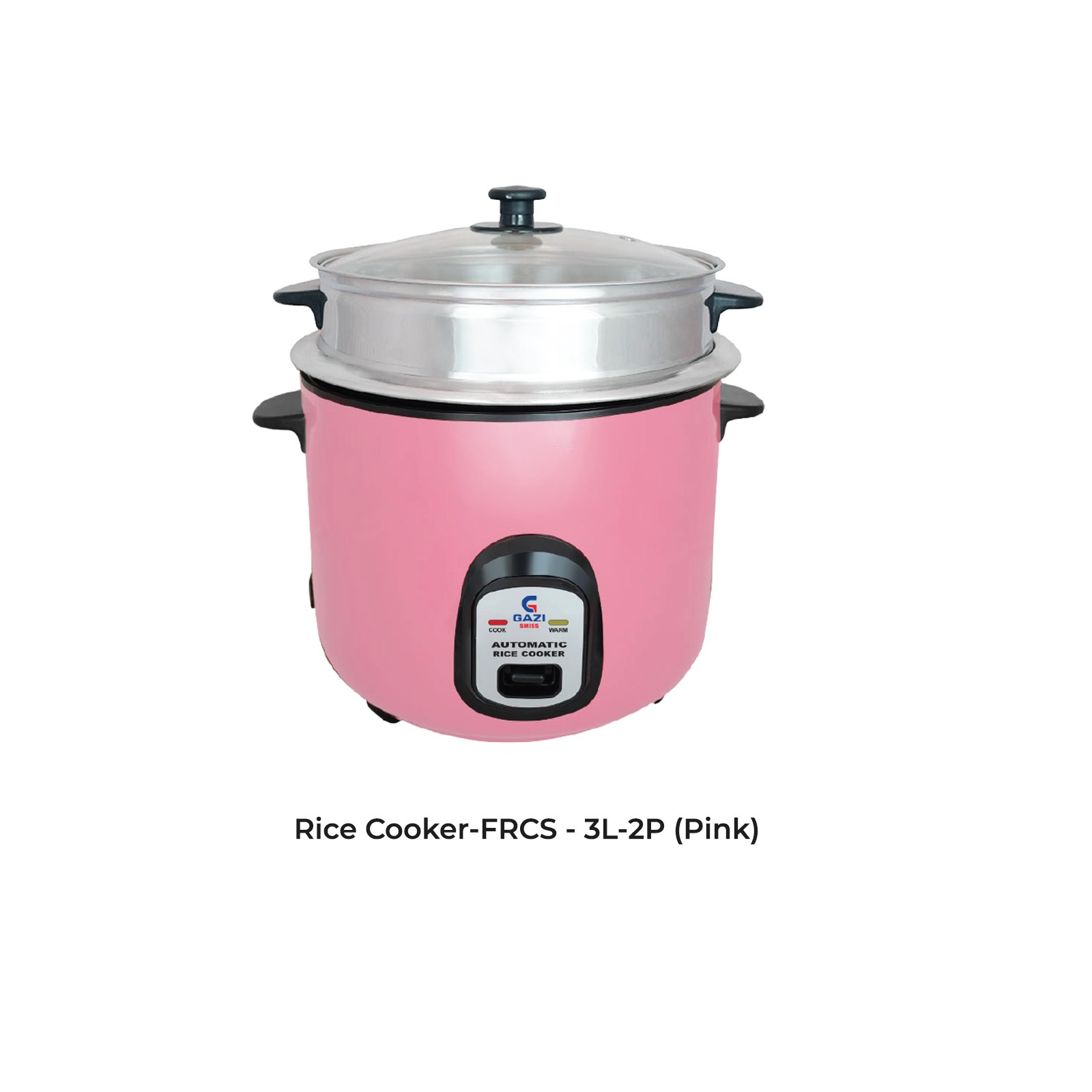 Gazi Rice Cooker FRCS-3L-2P (Pink)