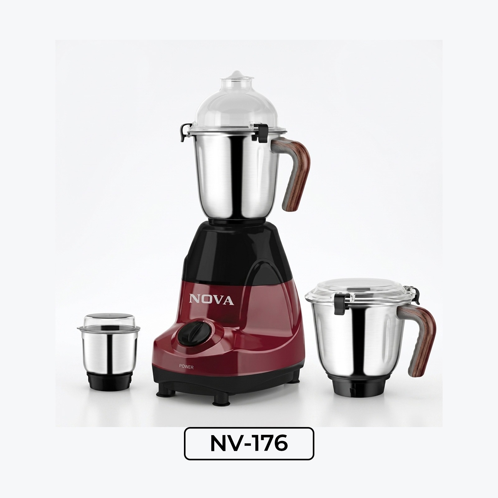 NOVA NV-176 3-in-1 Mixer Grinder