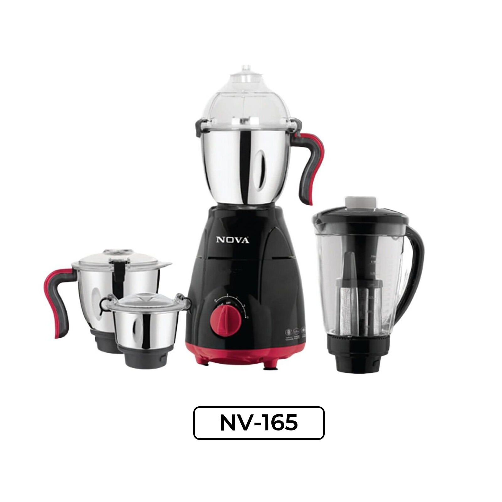 NOVA NV-165-RV (4-in-1) Mixer Grinder