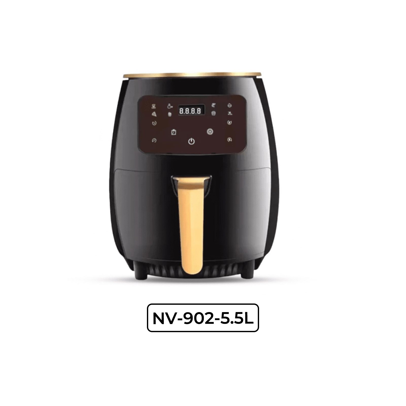 Nova digital air fryer, model number NV-902-5.5L.