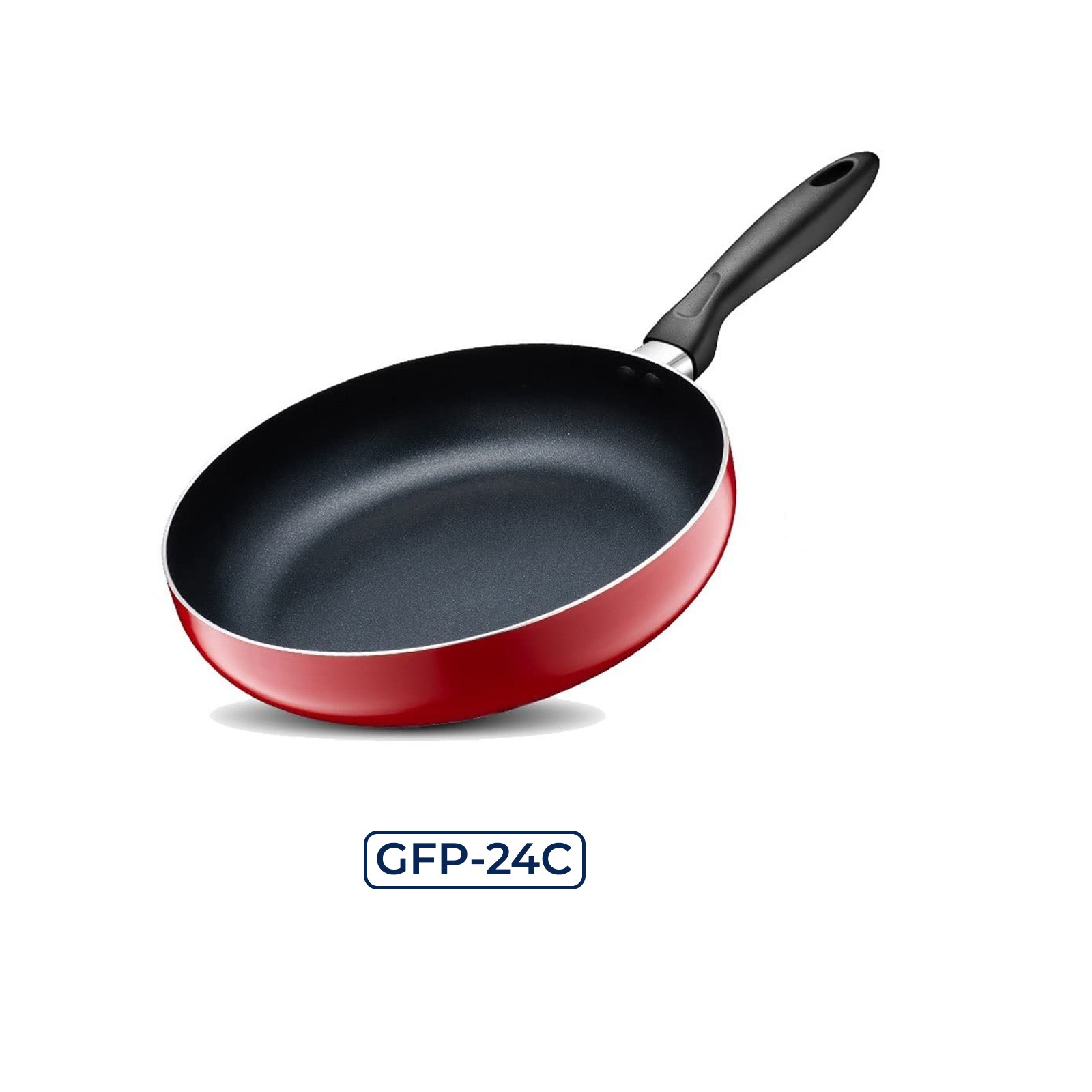 Premium Non-Stick Fry Pan (24cm) – GFP-24C (Red Edition)