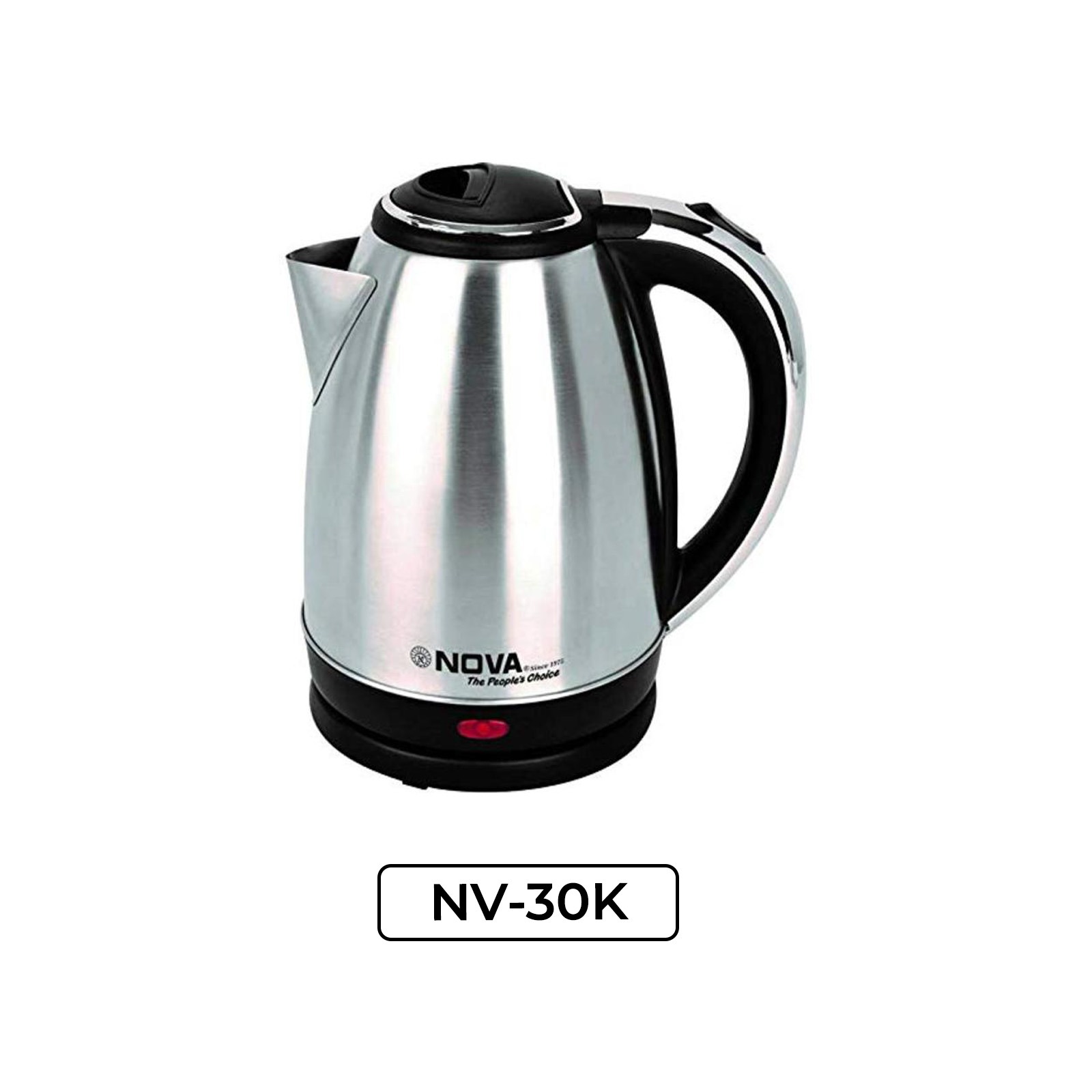 NOVA Electric Kettle NV-30K – 2.2L Stainless Steel Fast Boil Kettle