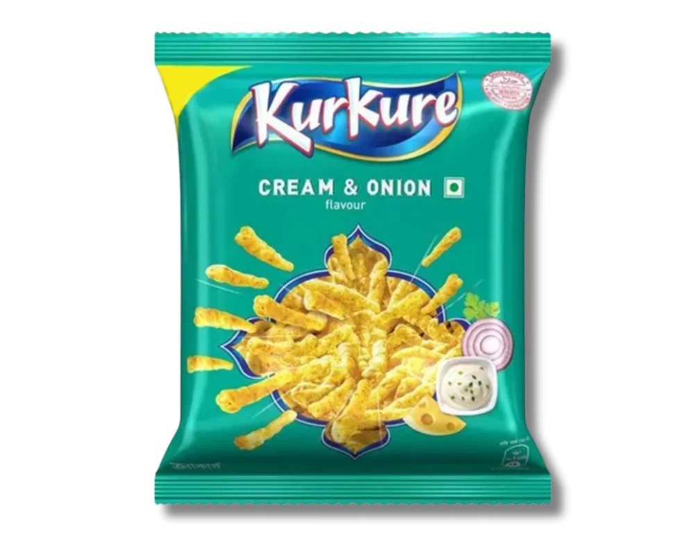 Kurkure Cream & Onion Chips 31gm