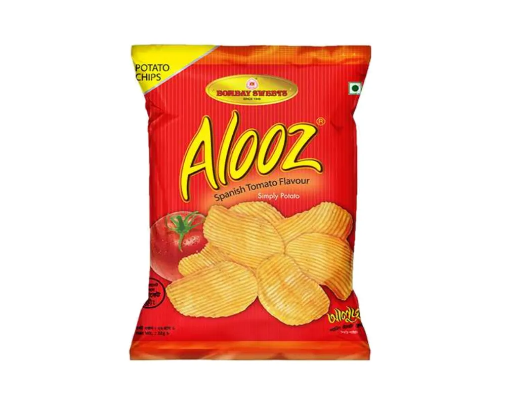 Bombay Sweets Alooz Spanish Tomato Potato Chips 65gm