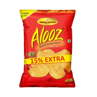 Bombay Sweets Alooz Spanish Tomato Chips 18gm