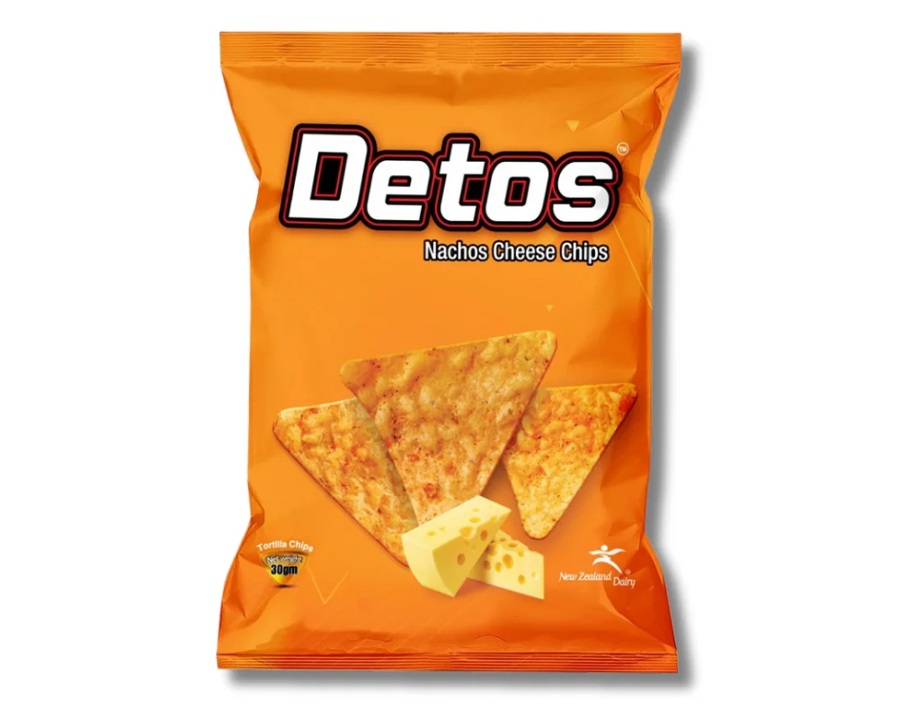 Detos Nacho Cheese Chips 30gm