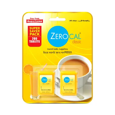 Zero Cal Sugar 200 Tablets