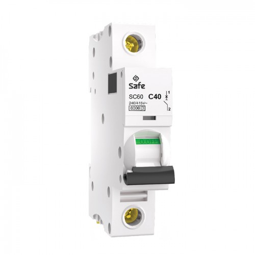 SAFE SP Miniature Circuit Breaker (40A, 6KA)