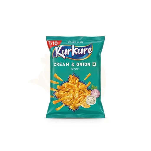 Kurkure chips cream & onion flavour