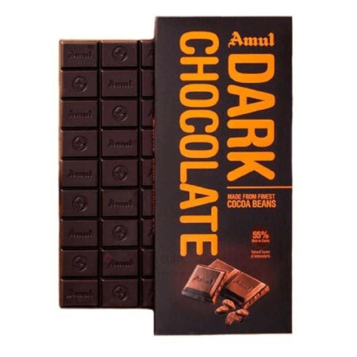 Amul Dark Chocolate (55% Cocoa)