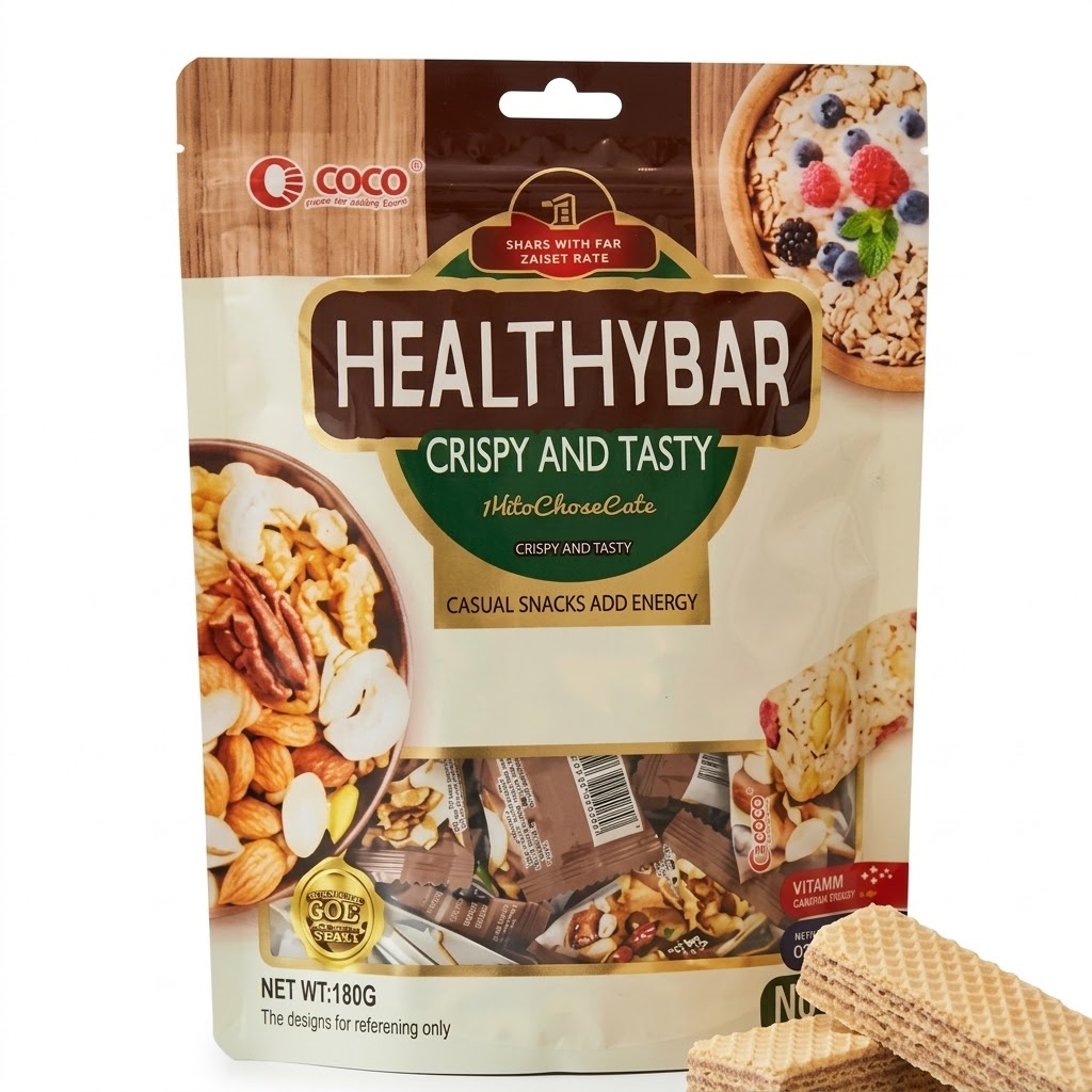 Coco Healthy Bar - Crispy and Tasty Oat Chocolate (180g)