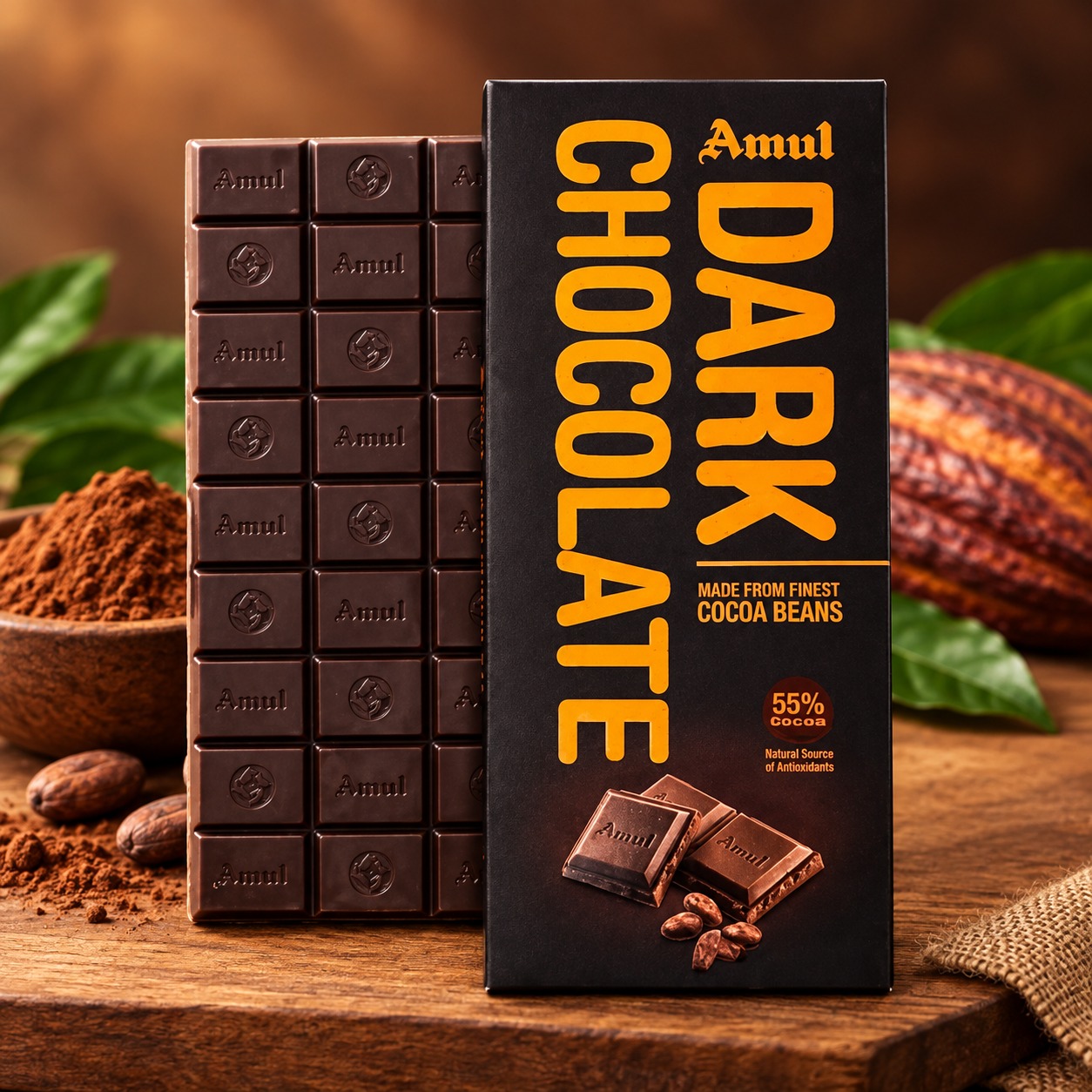 Amul Dark Chocolate Bar