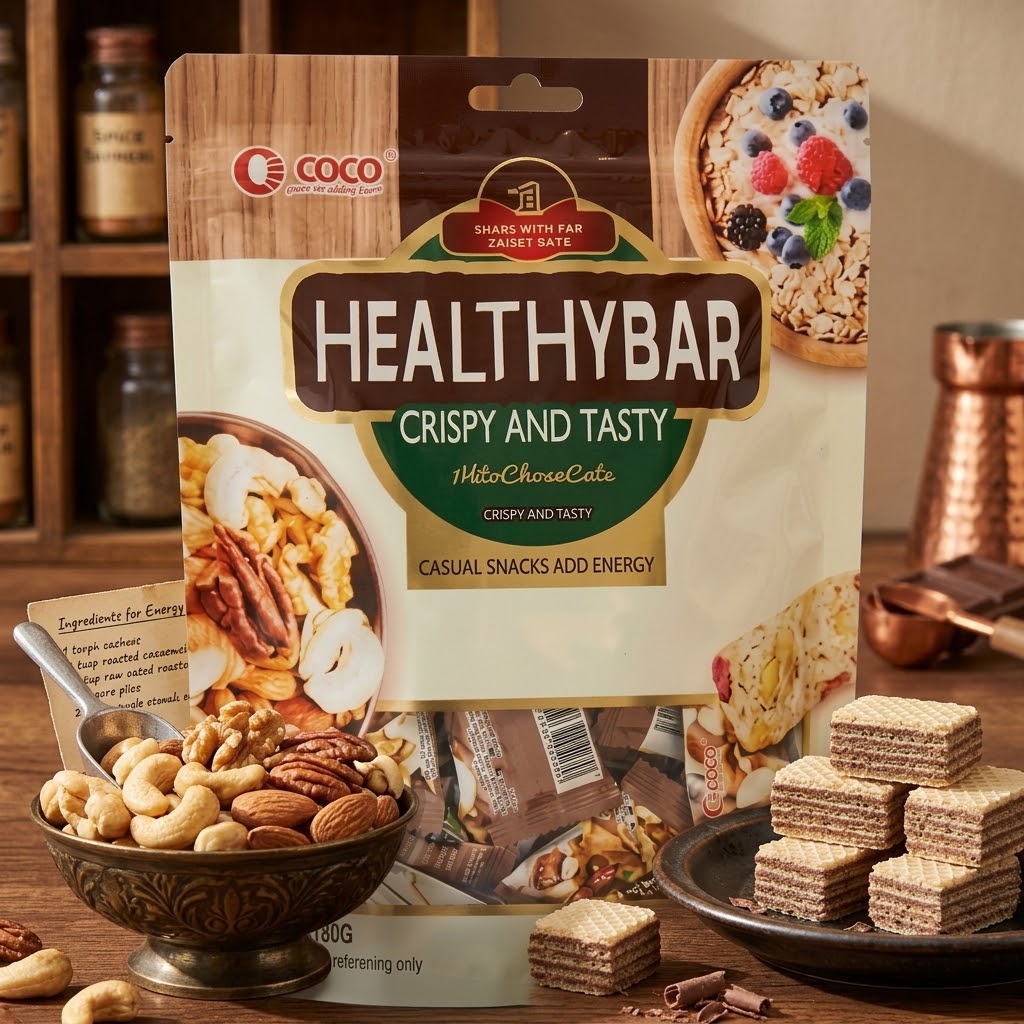 Coco Healthy Bar - Crispy and Tasty Oat Chocolate (180g)