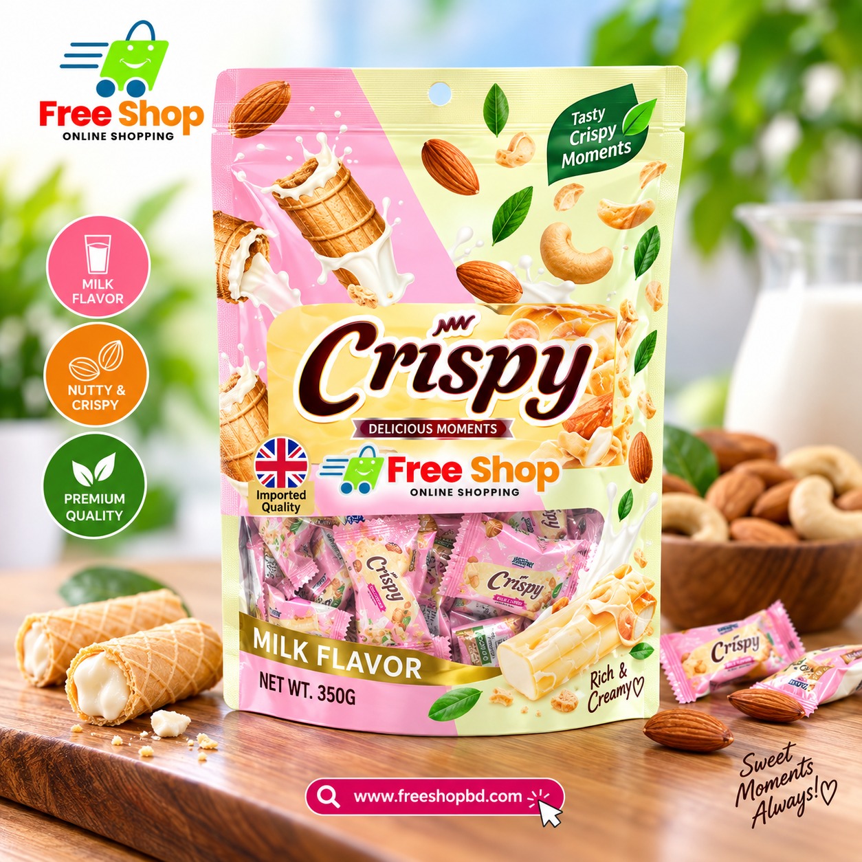 Crispy -MILK FLAVOUR