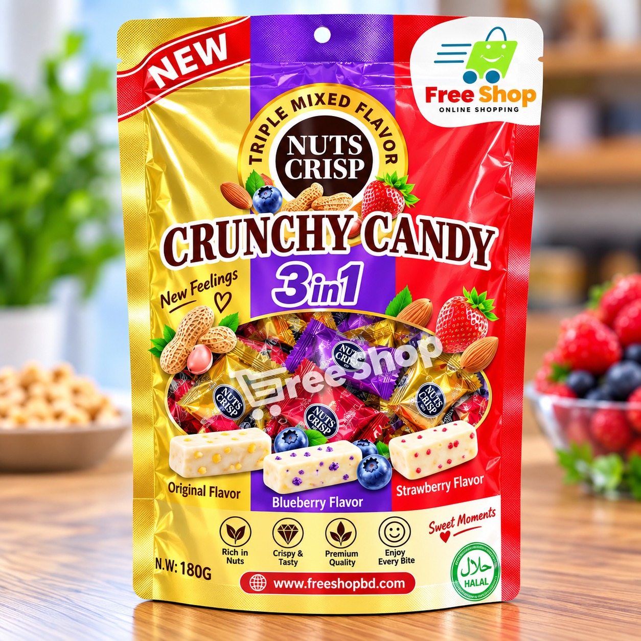 Nezline CRUNCHY CANDY