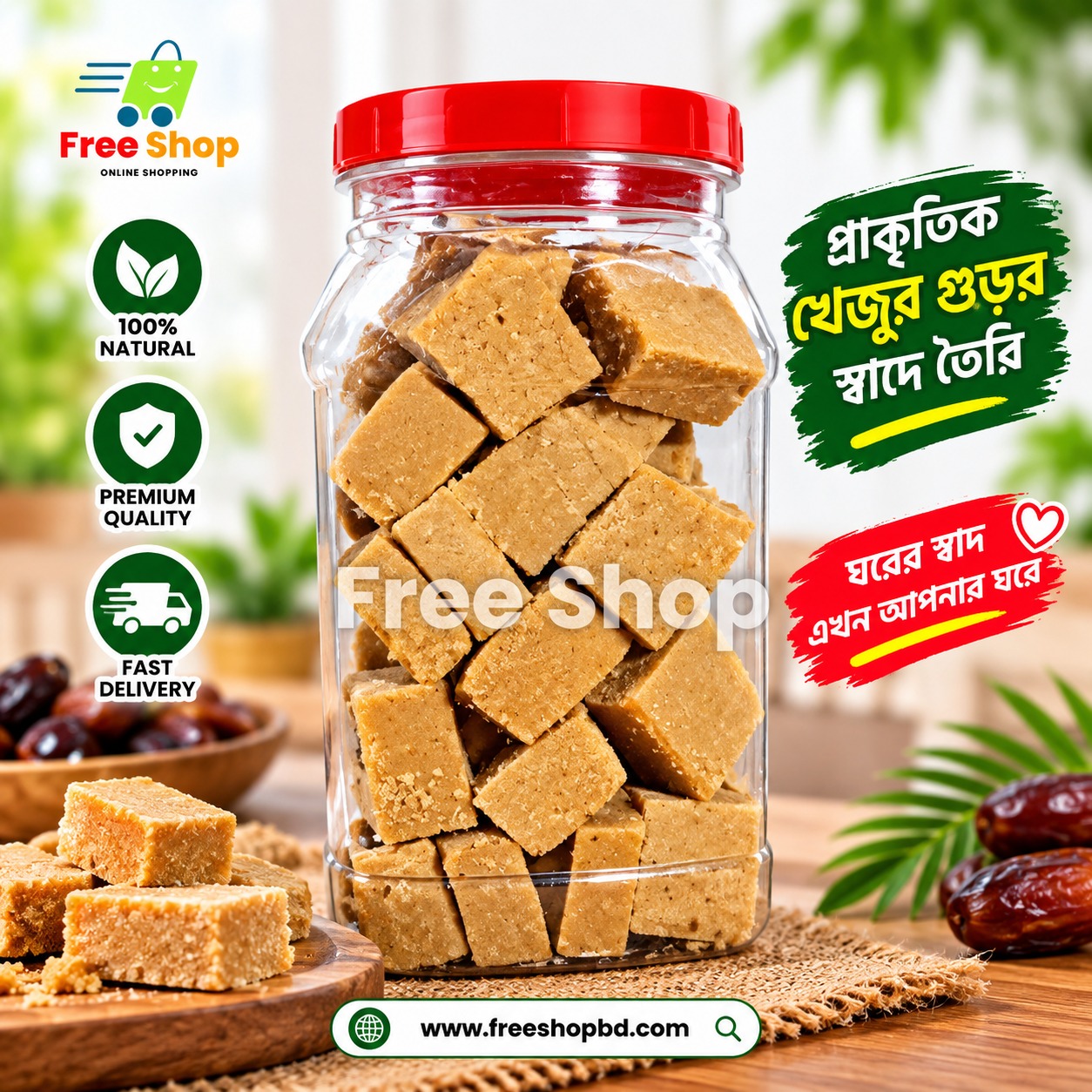 জিহাদ মিক্স টফি এন্ড বাদামী সন্দেশ