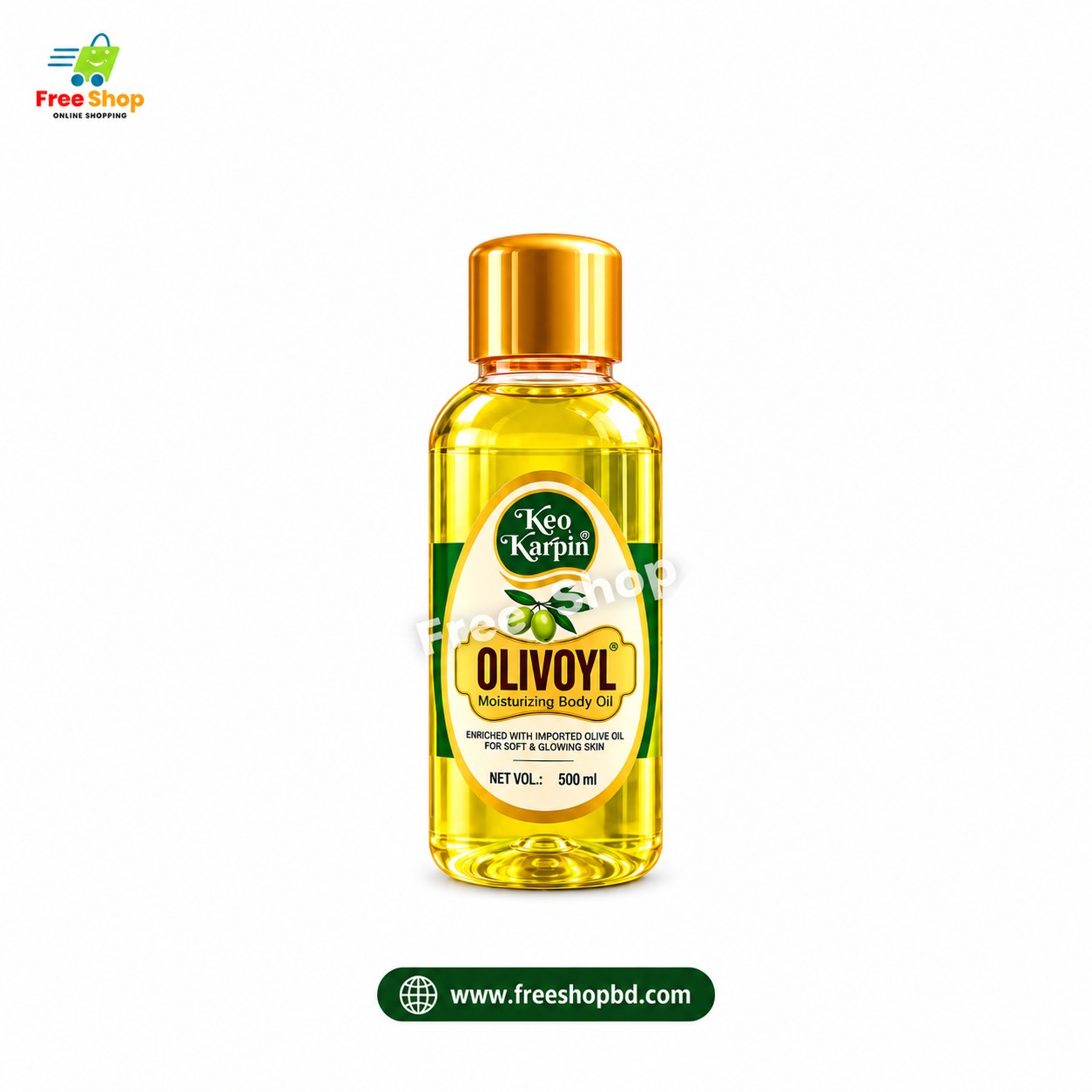Keo Karpin OLIVOYL Moisturizing Body Oil ( কেও কার্পিন অলিভয়েল )