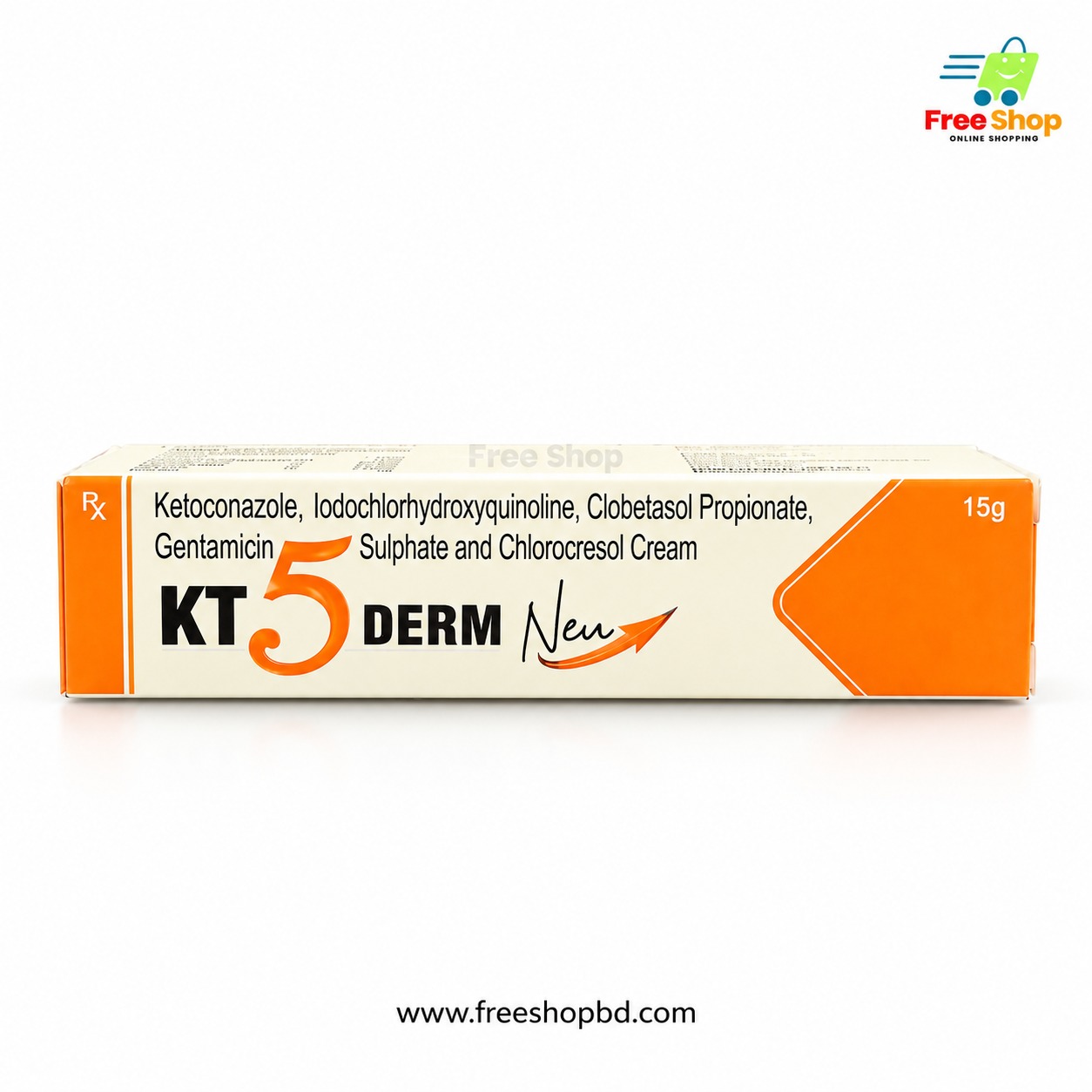 KT 5 Derm Cream ( কেটি ৫ ডার্ম নিউ ক্রিম )