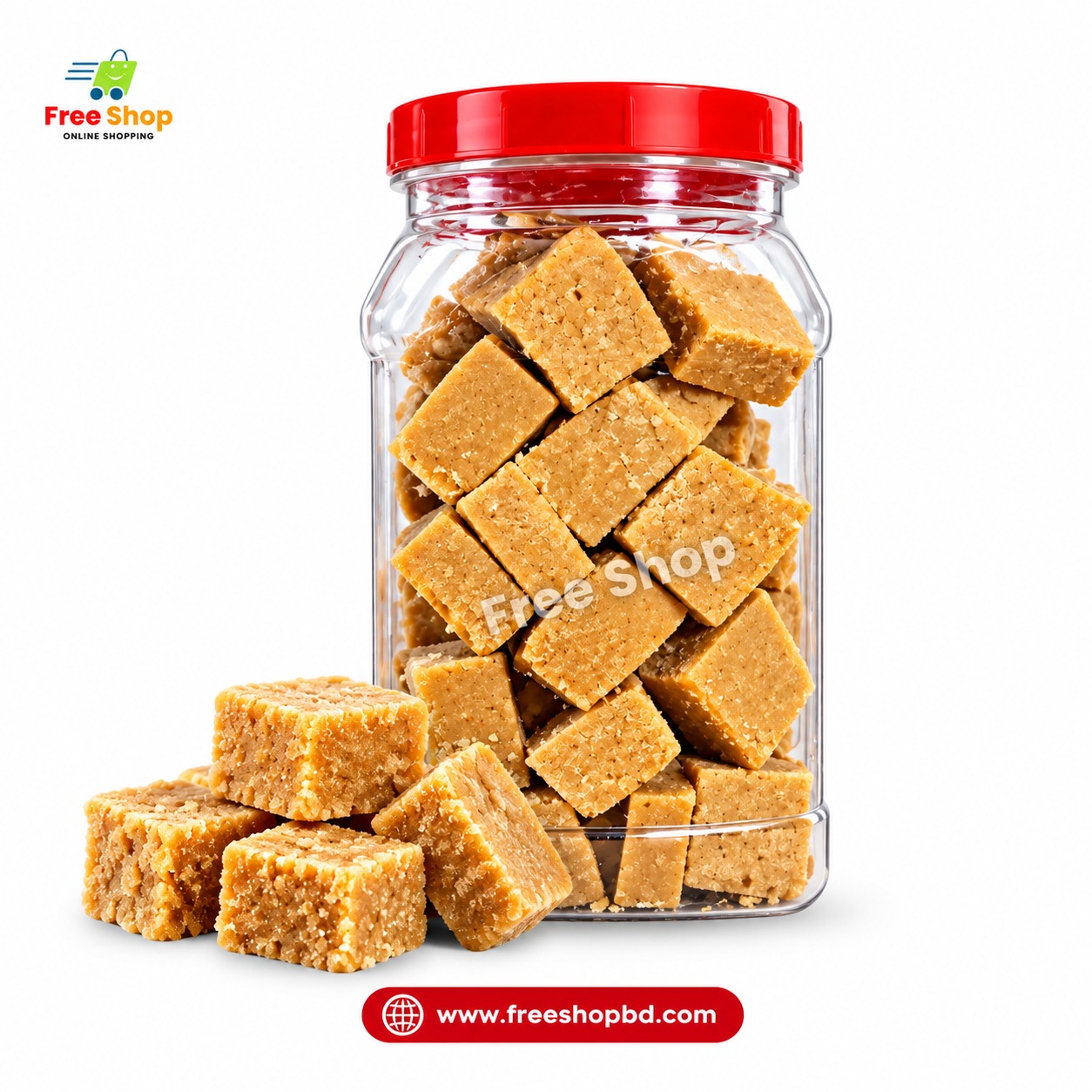মিক্স টফি এন্ড বাদামী সন্দেশ