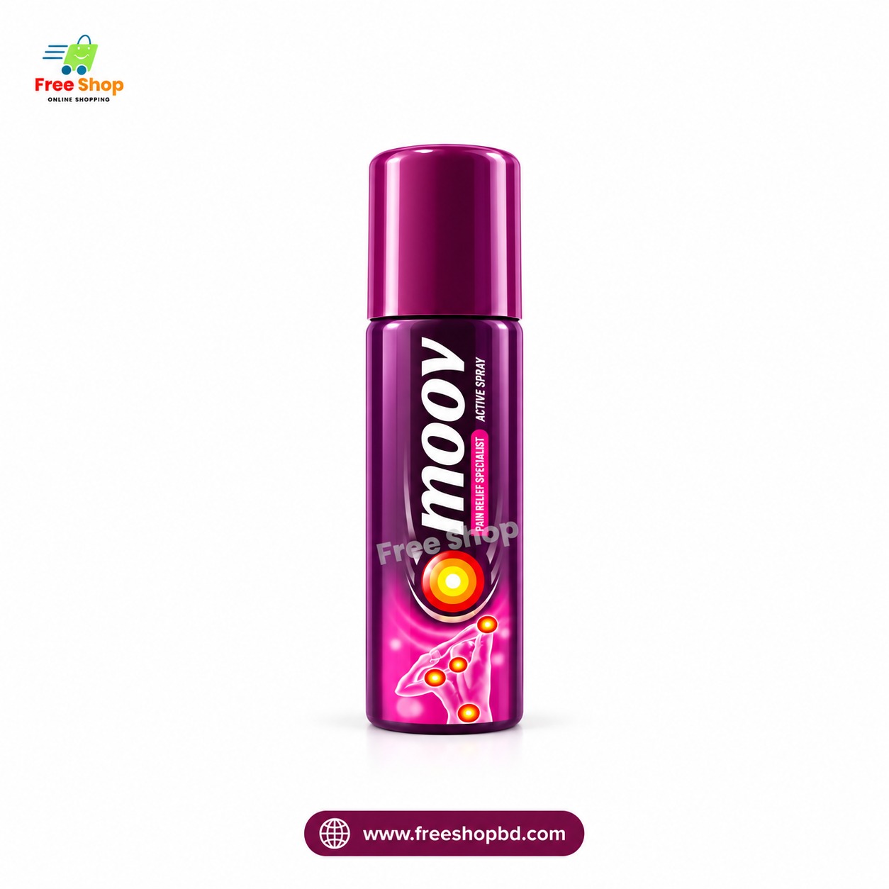 Moov Pain Relief Specialist Active Spray ( মুভ পেইন রিলিফ স্পেশালিস্ট অ্যাক্টিভ স্প্রে )