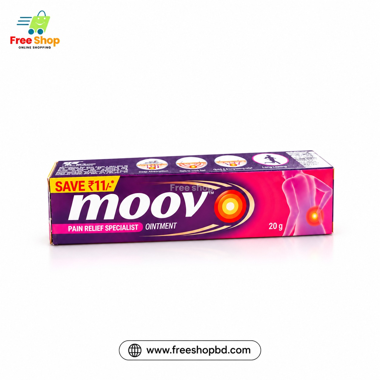 Moov Pain Relief Specialist Ointment (মুভ পেইন রিলিফ স্পেশালিস্ট অয়েন্টমেন্ট")