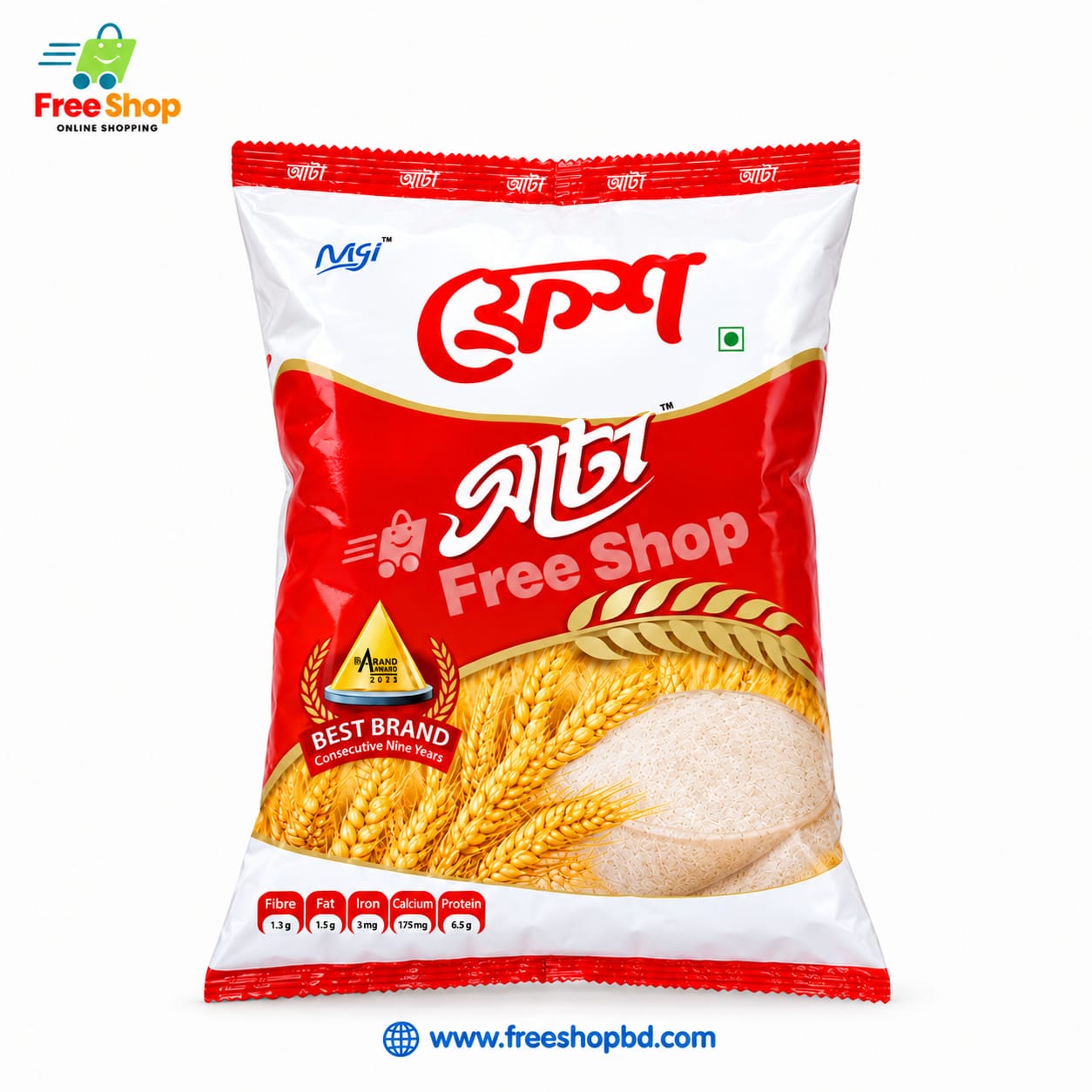 ফ্রেশ আটা (5Kg)