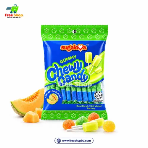 Sugalova Gummy Chewy Candy - Hami Melon Flavor