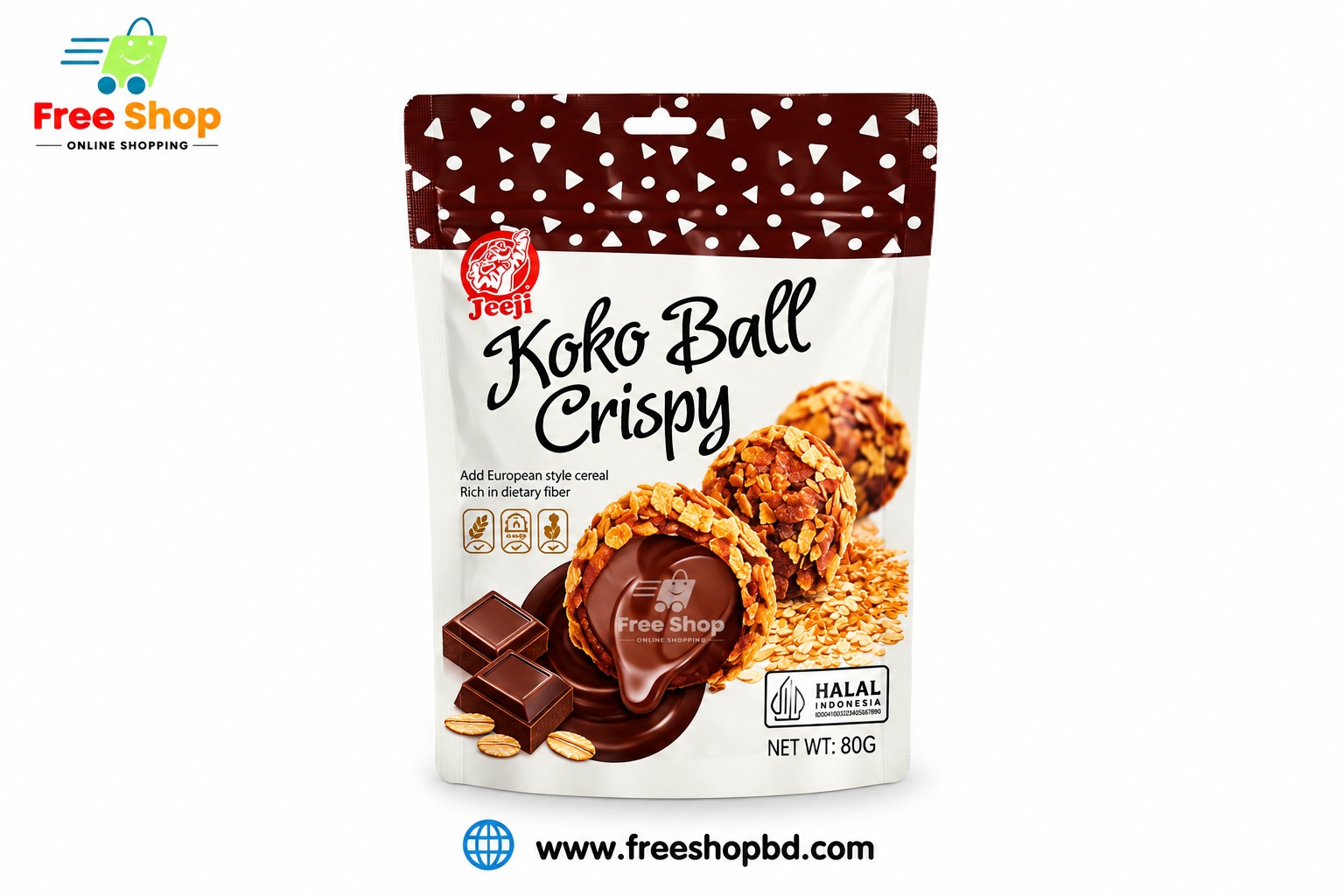 কোকো বল ক্রিস্পি -Chocolate