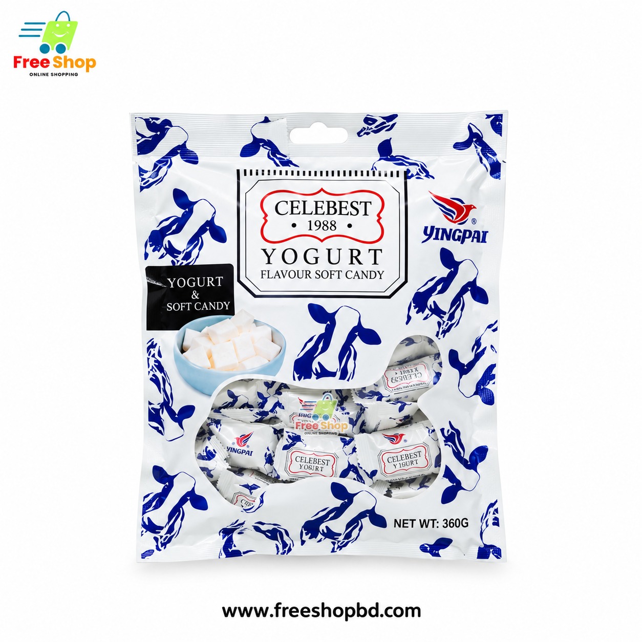 Celebest 1988 ইয়োগার্ট ফ্লেভার সফট ক্যান্ডি