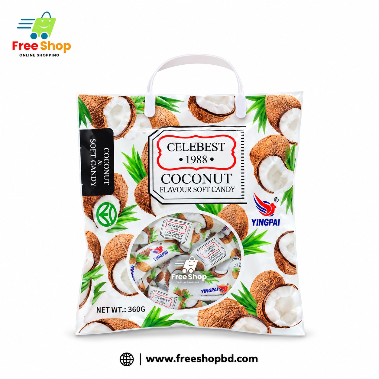 Celebest 1988 নারকেল ফ্লেভার সফট ক্যান্ডি