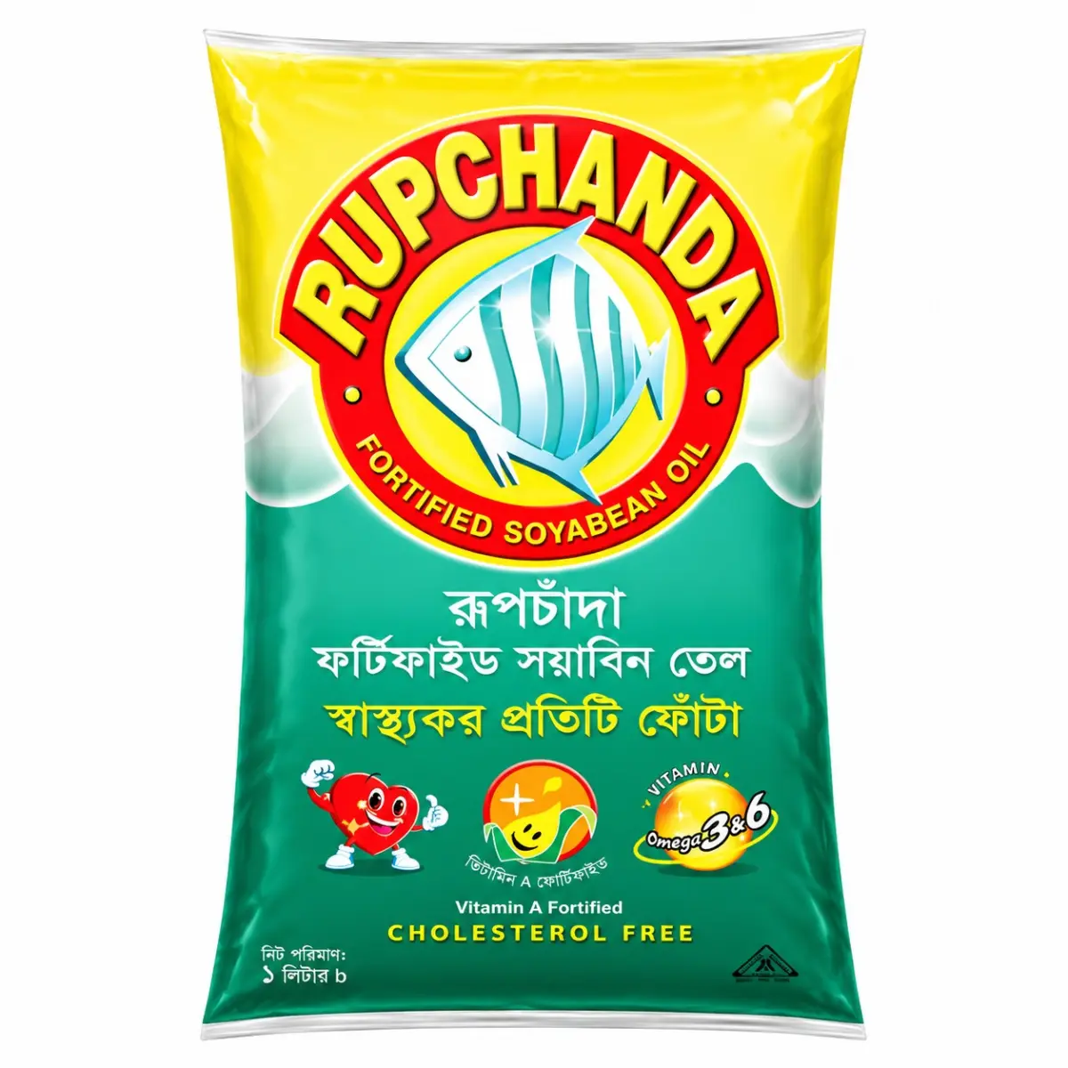 Rupchanda Fortified Soyabean Oil (poly)