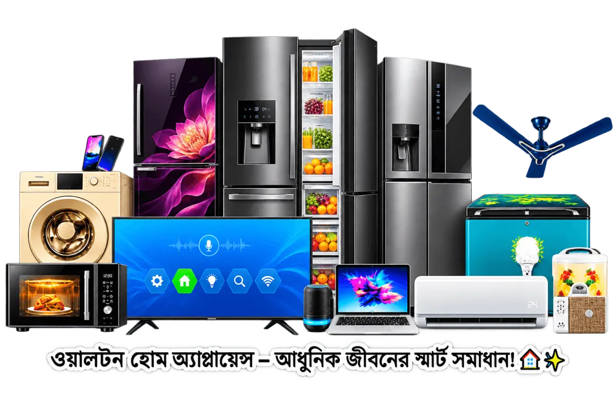 হোম অ্যাপ্লায়েন্স কেনার সম্পূর্ণ গাইড: ফ্রিজ, ওয়াশিং মেশিন, স্মার্ট টিভি ও আধুনিক ঘরের প্রয়োজনীয় পণ্য